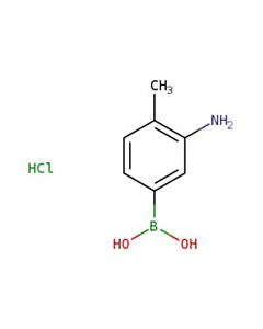 Astatech 3-AMINO-4-METHYLPHENYLBORONIC ACID HYDROCHLORIDE; 1G; Purity 95%; MDL-MFCD01632201
